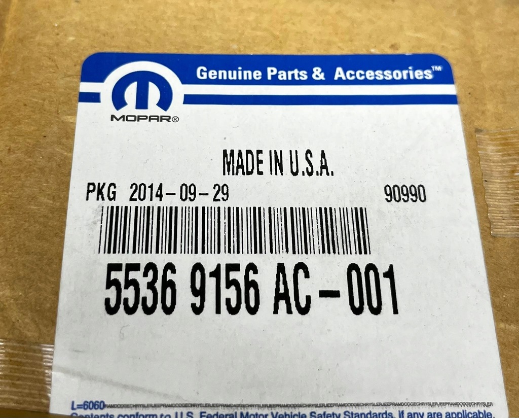 фото №5, Ручка крышки багажника dodge nitro оригинальный номер 55369156ac