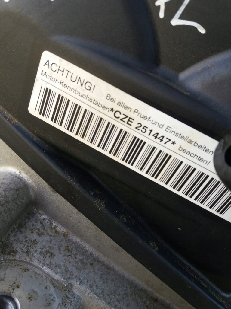 Двигун kompletny volkswagen cze 1.4 tsi Недорого
