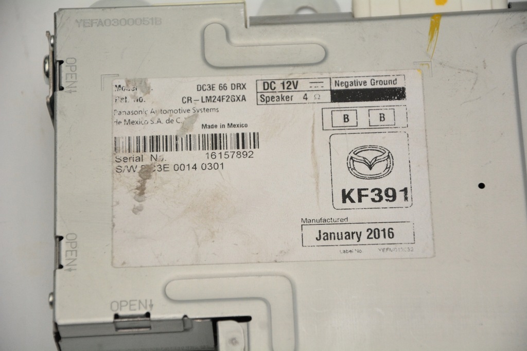 фото №5, Тюнер радіо mazda cx3 europa