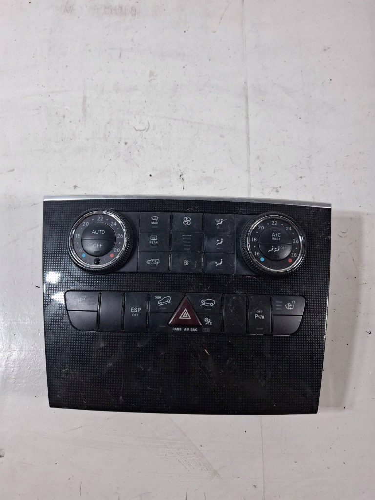 фото №1, Mercedes w164 164 x164 251 панель керування кондиціонера гарний 2519060200