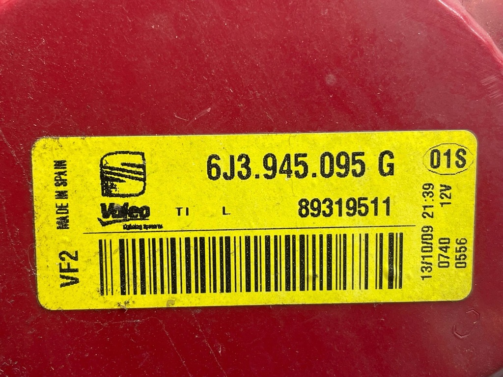 фото №11, Seat ibiza iv 6j,6p 2009 лампа задняя левая сторона хэтчбек 6j3945095g