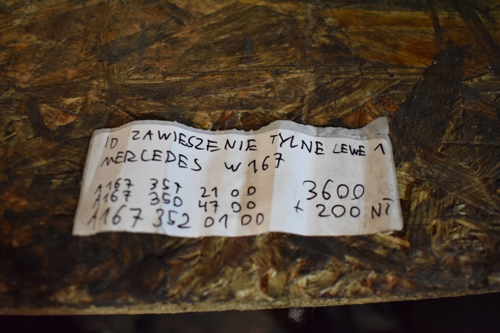 фото №8, Idealne підвіска задні ліва mercedes w167 1