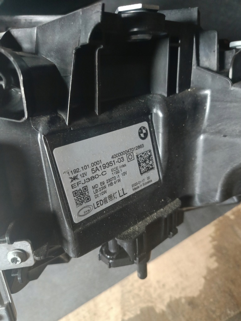 фото №16, Лампа перед ліва права bmw 4 g22 g23 g26 led модулі 9851035 9851036