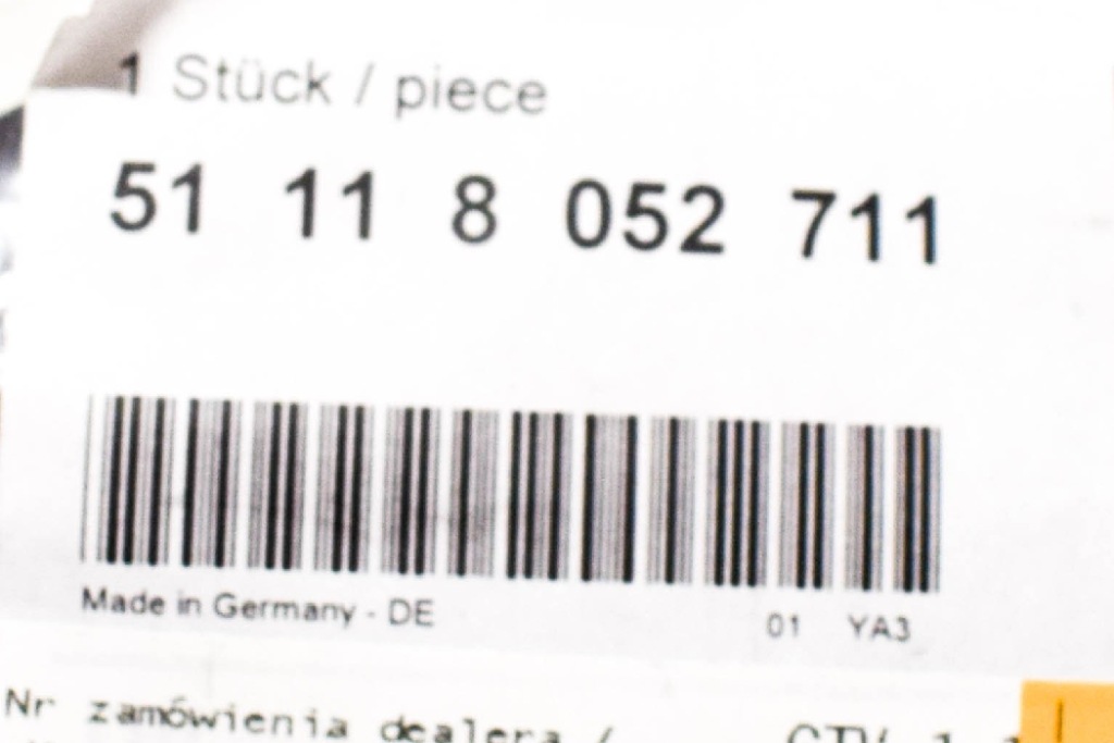 фото №8, Bmw 6 f06 левая защита распылителя фара m sport 51118052711 2016