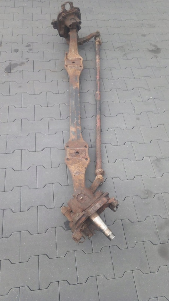 фото №5, Підвіска передні балка man f90 колеса r19.5