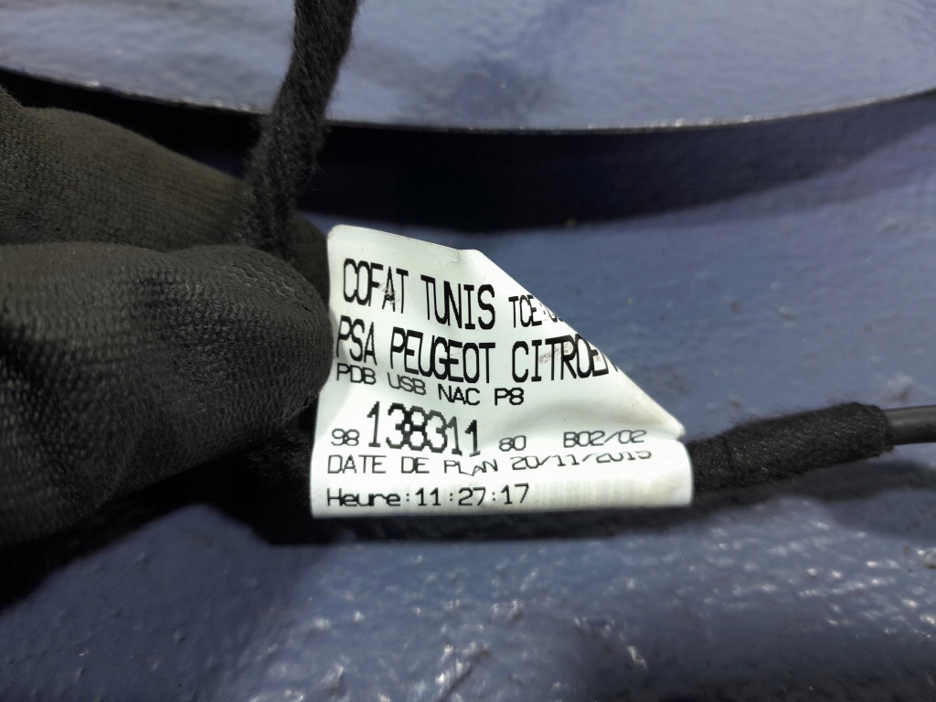 фото №6, Peugeot 5008 ii жгут электропроводка панели приборная панель eu 9818819980