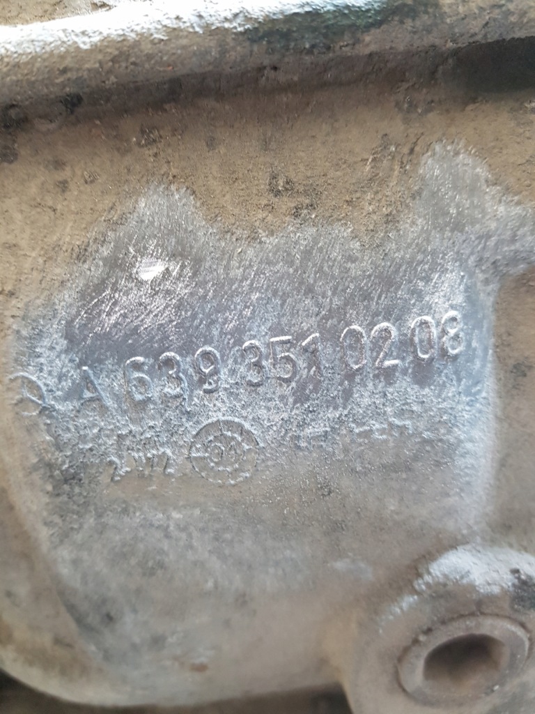 Міст задній mercedes-benz vito w639 a6393510208 Зі Шроту