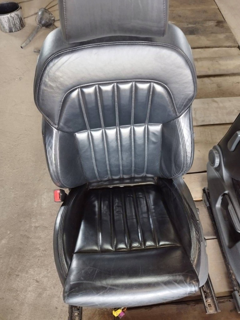 фото №8, Skoda superb iii сиденья / заднее сиденье / комплект кожа подогрев