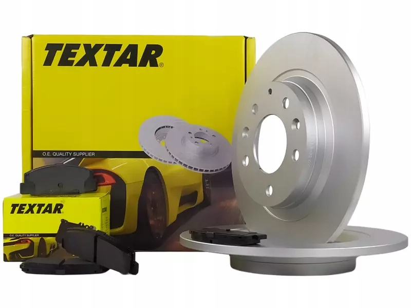 фото №2, Textar гальмівні диски+ гальмівні колодки задня mazda 6 gg gy gh 280mm