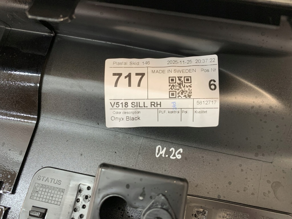 Поріг накладка поріг права volvo xc90 xc 90 2 15r 2015 01.26 Київ