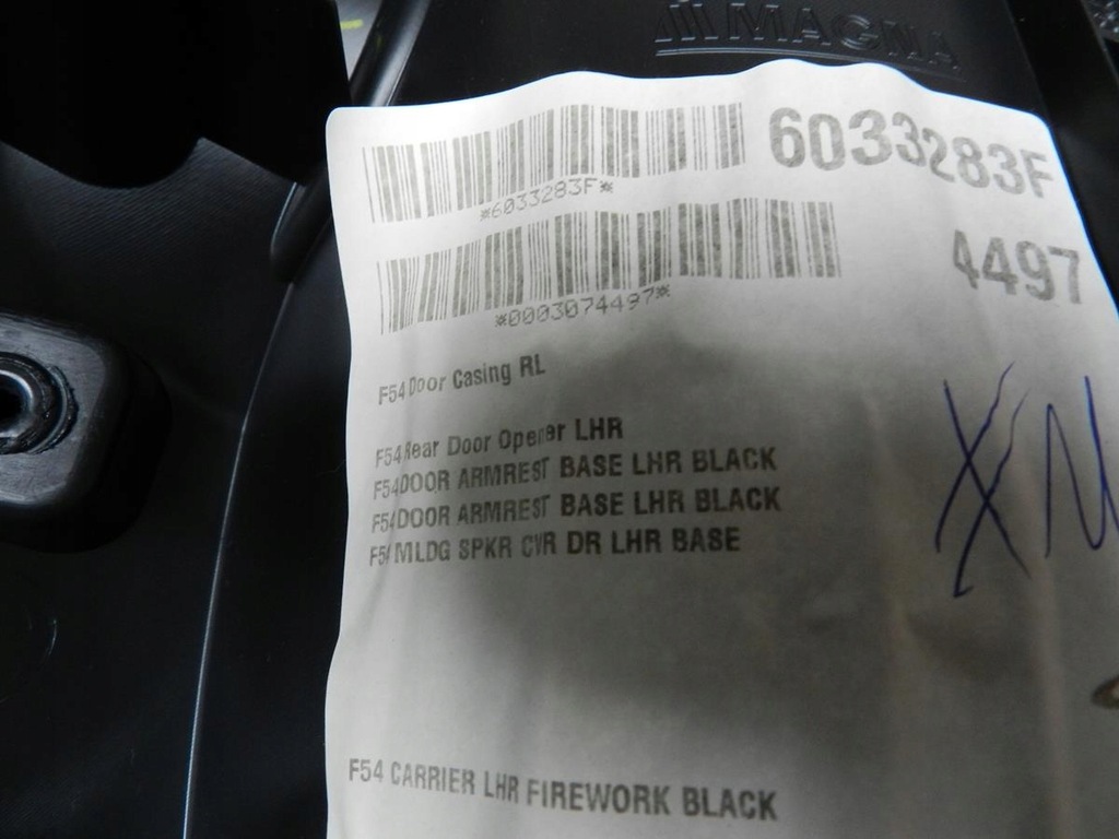 фото №7, Mini clubman f54 обивка левая задняя