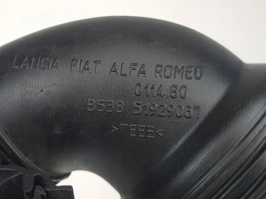 фото №9, Шланг wąż труба воздуха fiat punto 188 500 alfa romeo mito 51929067