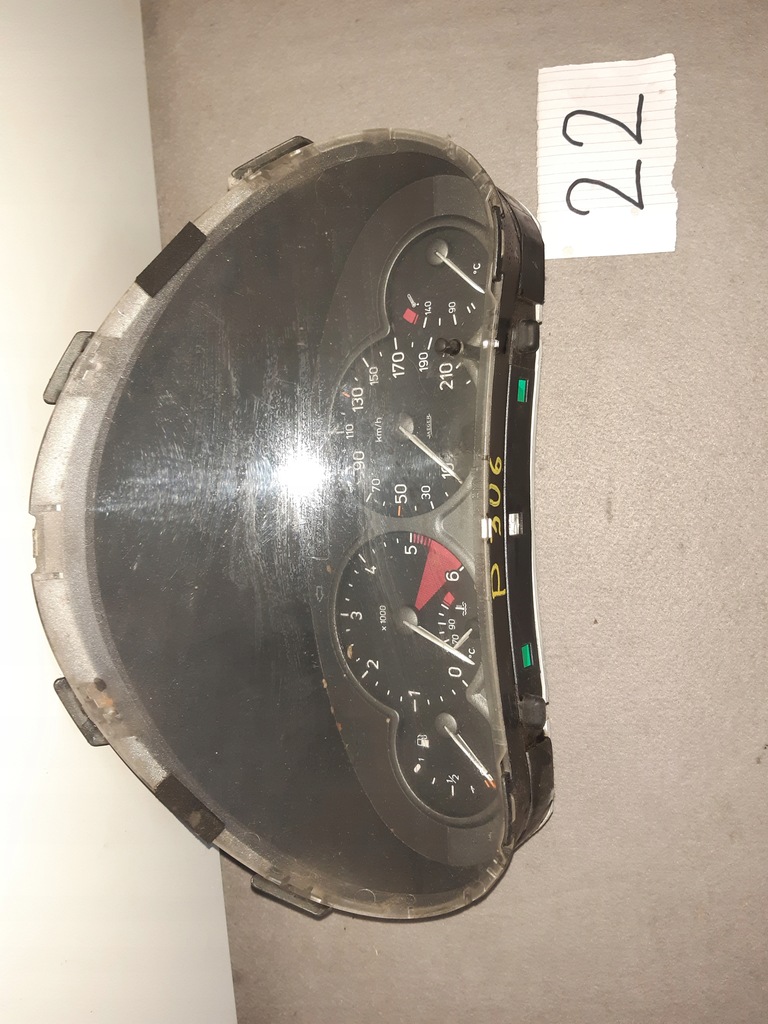 фото №1, Peugeot 306 лічильник спідометр