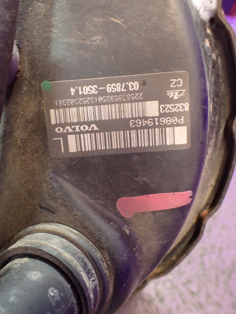 фото №10, Volvo s60 i 00- 2,4 140 km насос гальмівна підсилювач гальм p08619463 ate