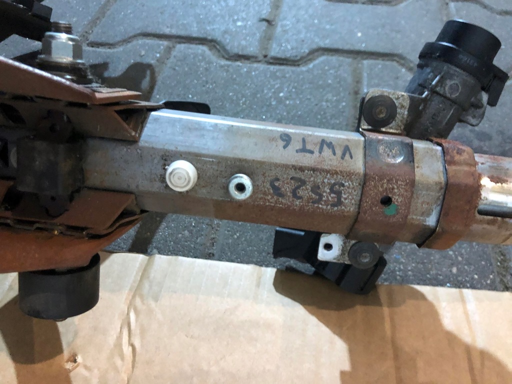 фото №6, Volkswagen caravelle t6 колонка кермова 7e1419501l