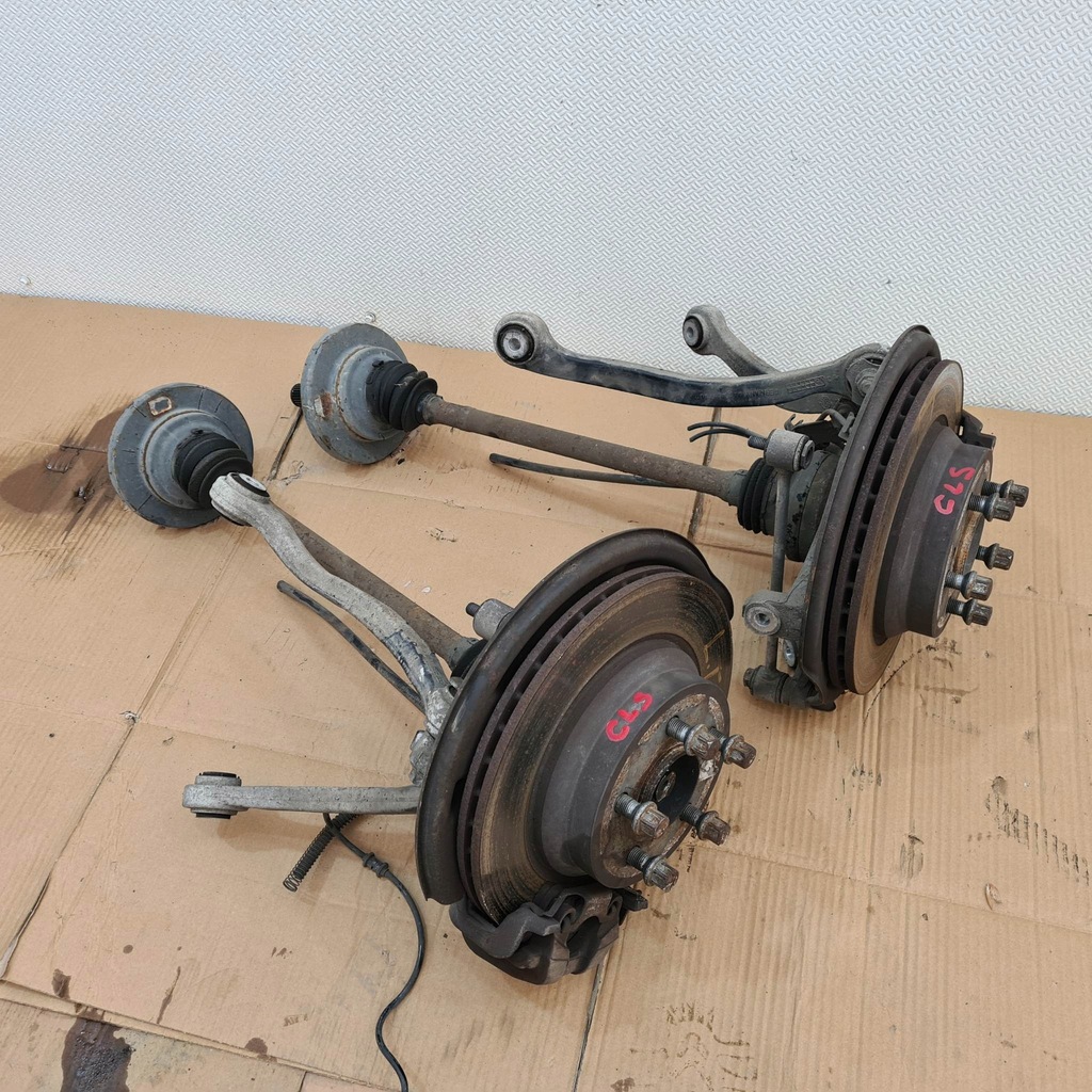 фото №4, Mercedes cls w219 поворотный кулак рычаг задняя левый правый