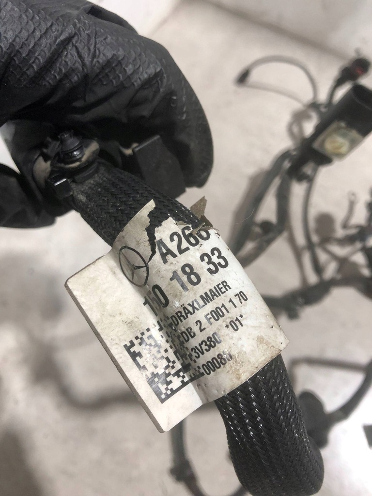 фото №11, Жгут двигателя mercedes-benz a w169 a2661501833