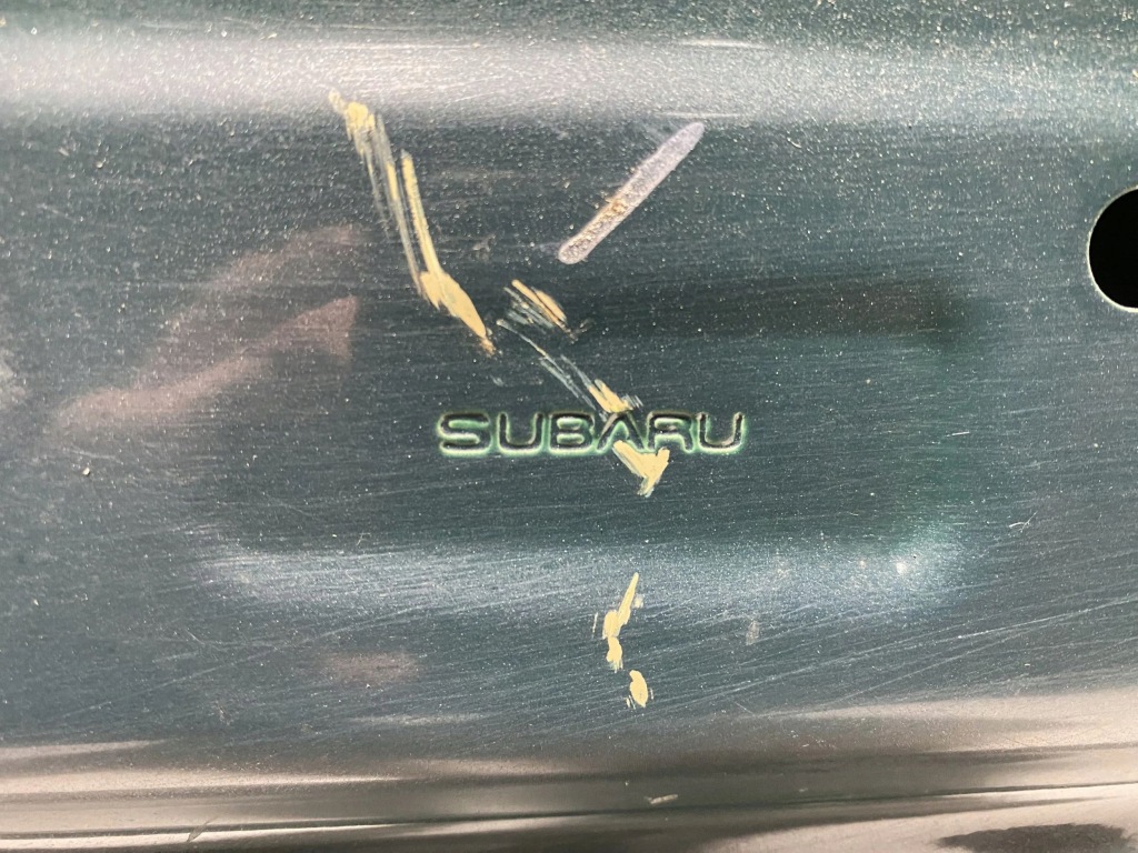 Subaru forester sf 1999 с передний крышка передняя / капот двигателя Цена