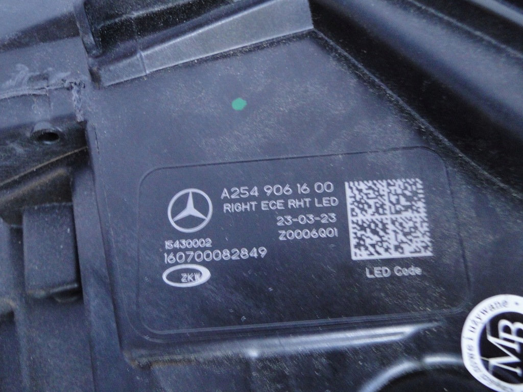фото №14, Mercedes glc 254 x254 w254 лампа передняя правая led high performance
