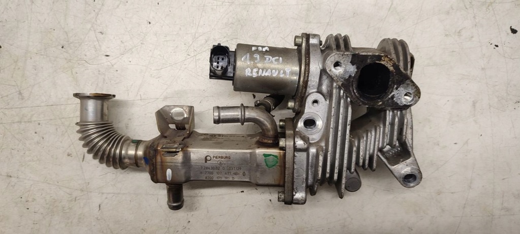 фото №1, Радиатор egr выхлопных газов renault scenic ii 1,9 dci f9a