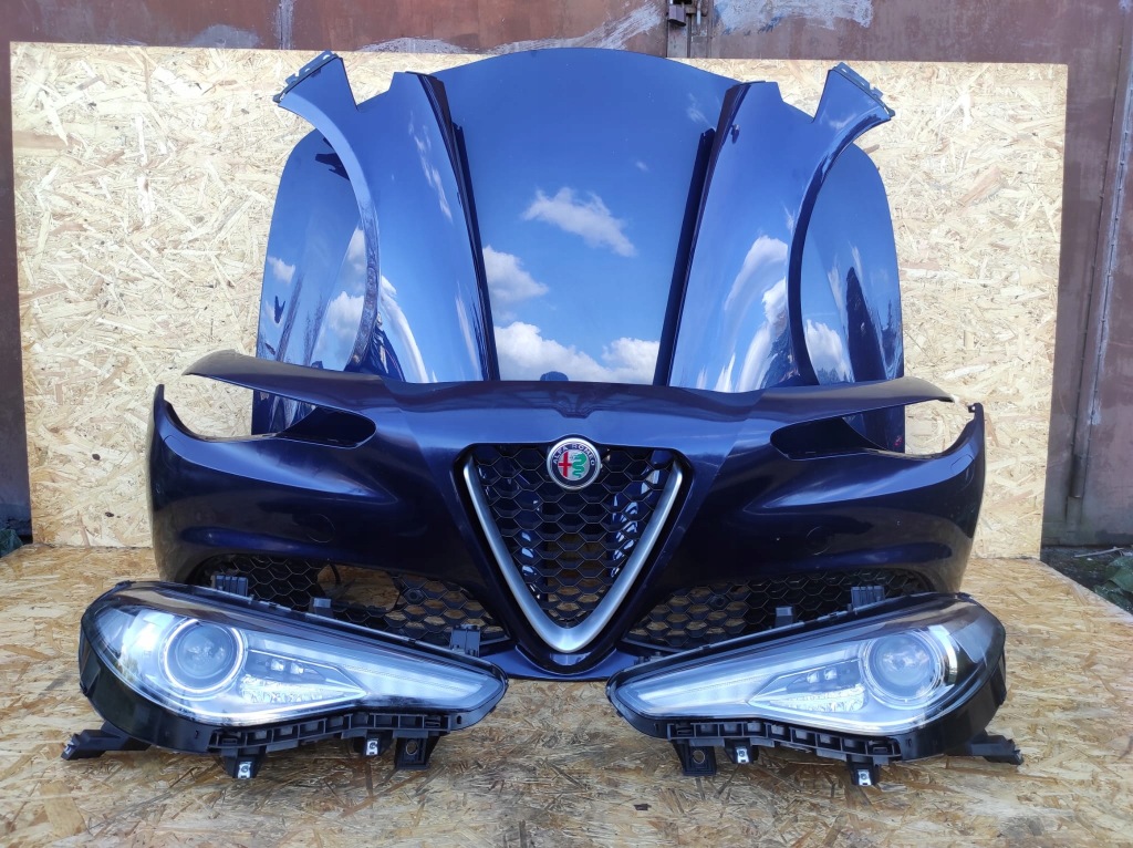 фото №1, Капот бампер лампи крила pas передній alfa romeo giulia