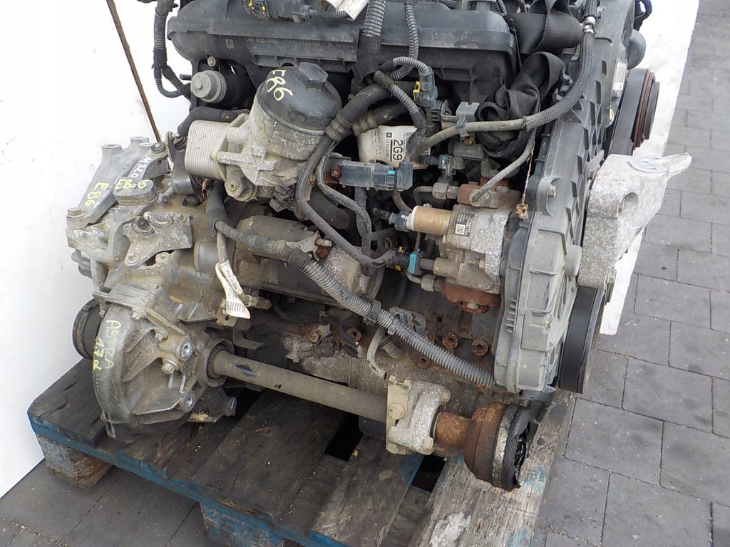 фото №10, Opel astra iv j 12r 1.7 cdti 110km двигатель a17dte kompletny film