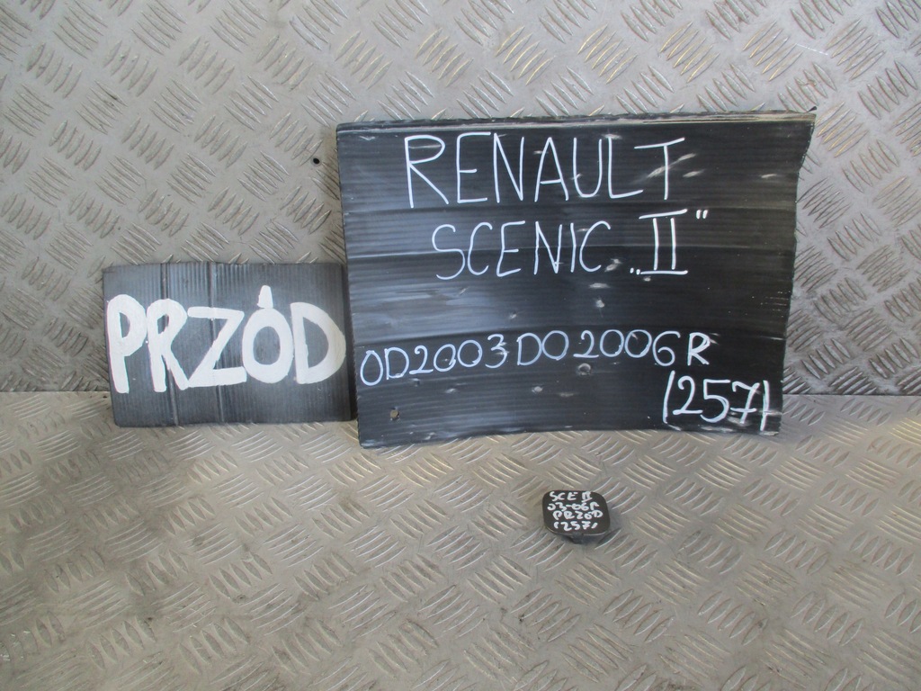 фото №1, Заглушка бампера перед renault scenic ii 03-06r 8200140024