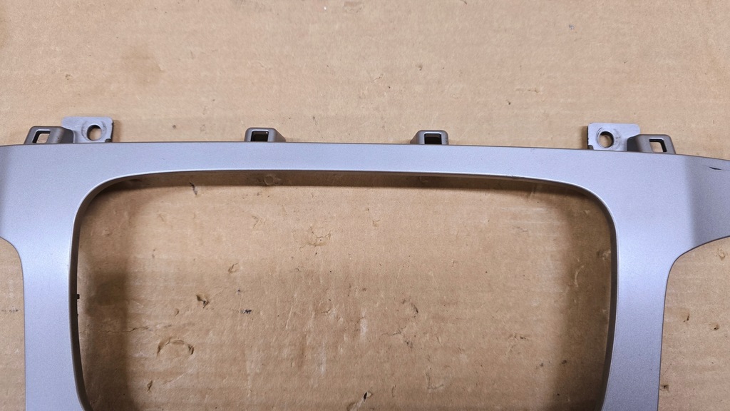 фото №3, Ford s-max mk1 galaxy mk3 2006 - 2015 rok рамка радіо консолі срібляста сіра