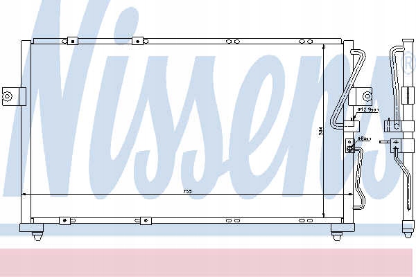 фото №15, Nissens 94418 конденсатор, кондиціонер