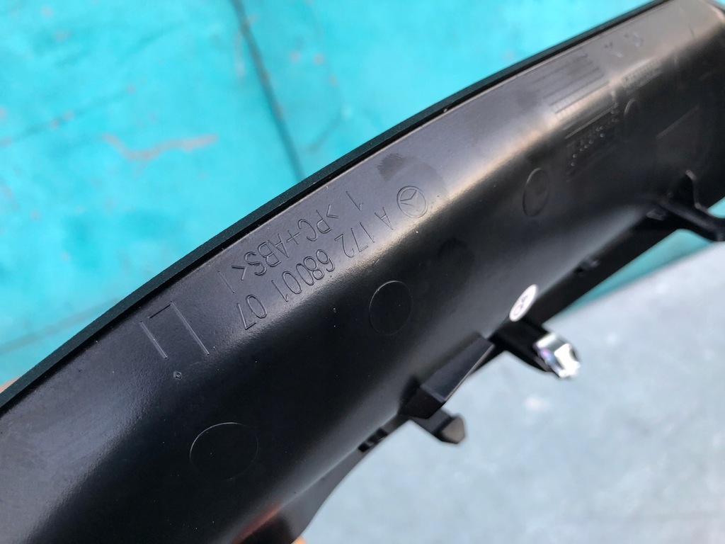 фото №2, Mercedes r172 slk заглушка пластик панели приборная панель