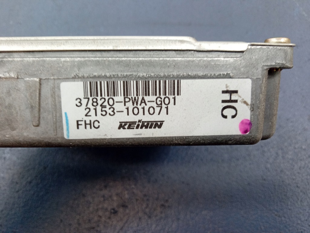 фото №5, Jazz i 1.4 8v блок управления двигателя 37820-pwa-g01