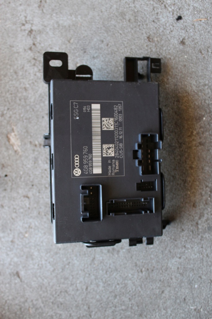 фото №1, Audi a6 c7 блок керування модуль 4g8959760 сидіння