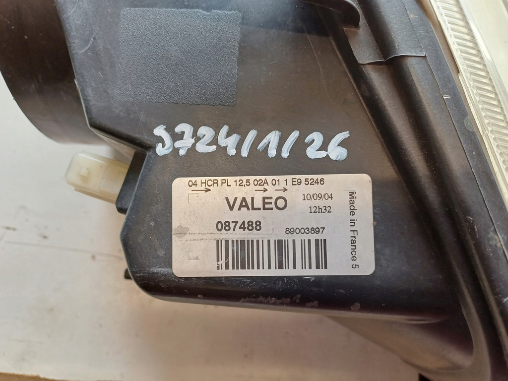фото №9, Peugeot 306 lift 99- лампа левая перед valeo 087488