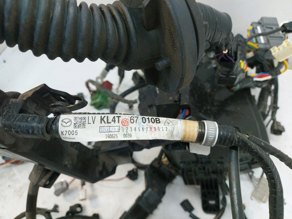 фото №6, Mazda cx5 ii 2.2td джгут відсік двигуна коробка kl4t67010b