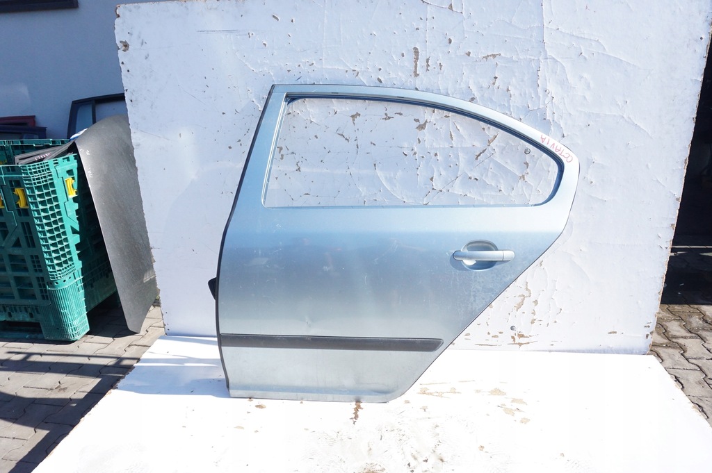 фото №1, Дверь левый задняя skoda octavia 2 ii