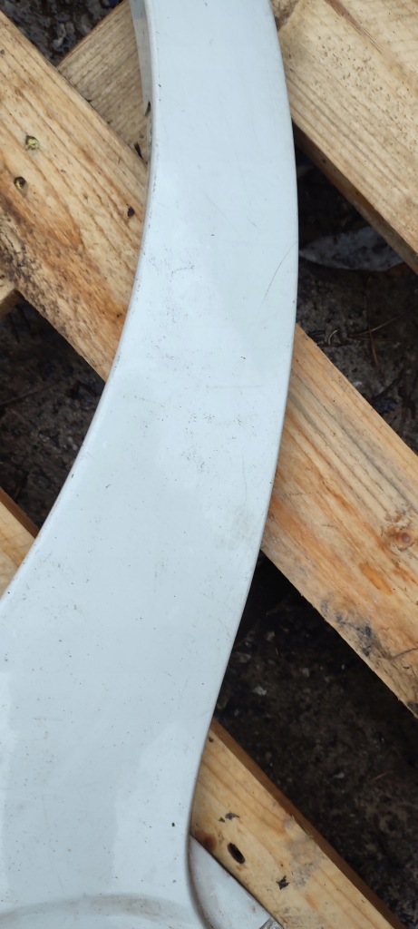 фото №6, Накладка молдинг крыла перед правая правый bmw x3 e83 a300 alpinweiss