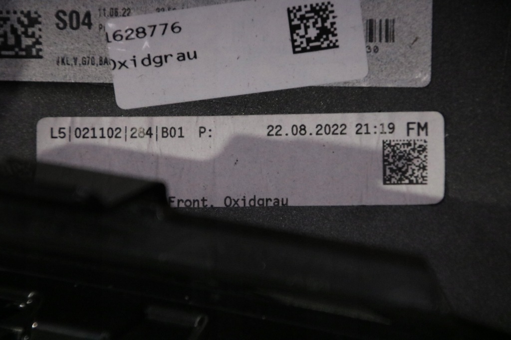 фото №13, Bmw 7 g70 i7 бампер перед передний цвет c4a