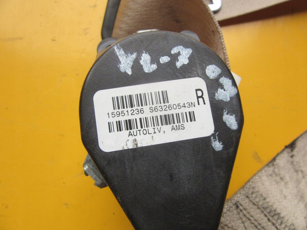 фото №10, Suzuki xl7 2007 pas безопасности задняя 3rząd