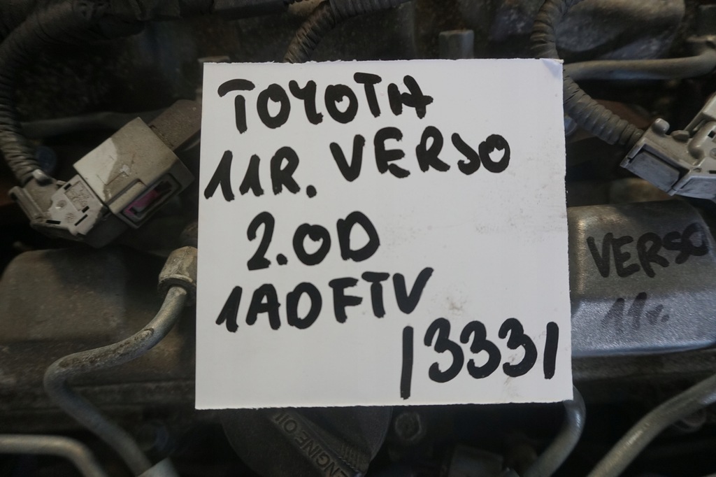 фото №9, Toyota verso двигун 2.0d4d 1ad-ftv форсунки головка turbo п'ятий інжектор