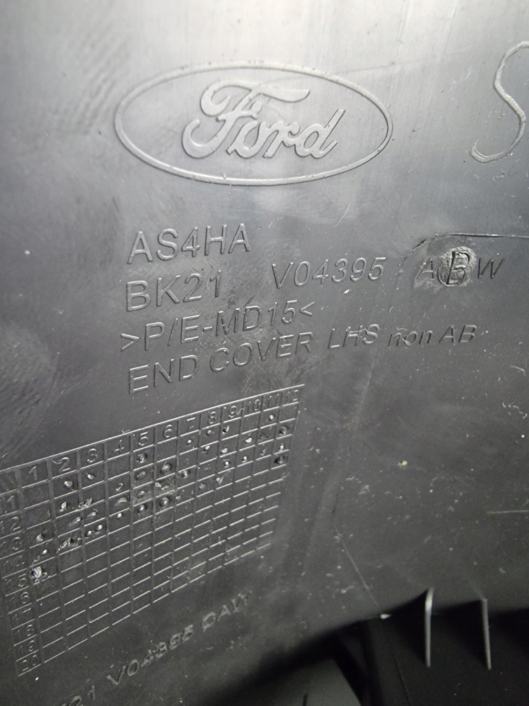 фото №7, Ford custom захист консолі заглушка оббивка