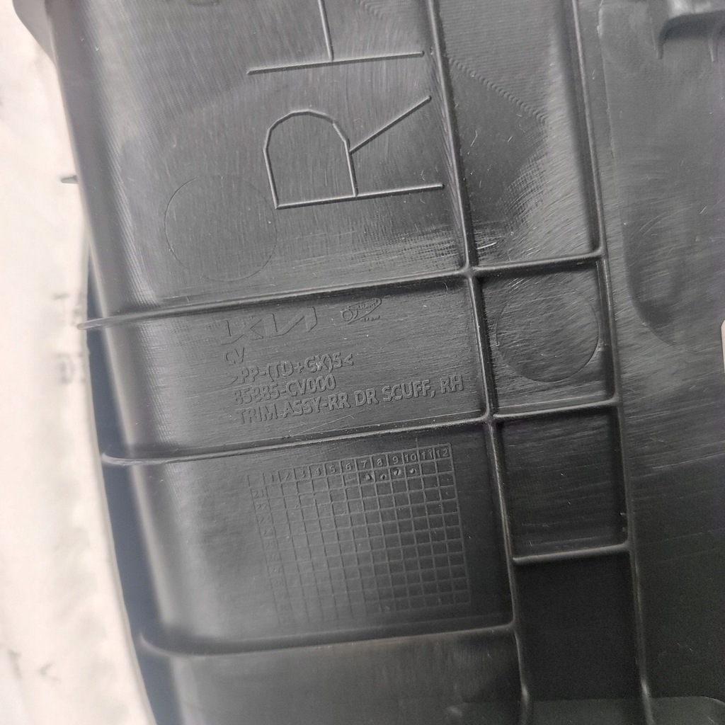 фото №7, Kia ev6 2021 права сторона захист / накладка поріг