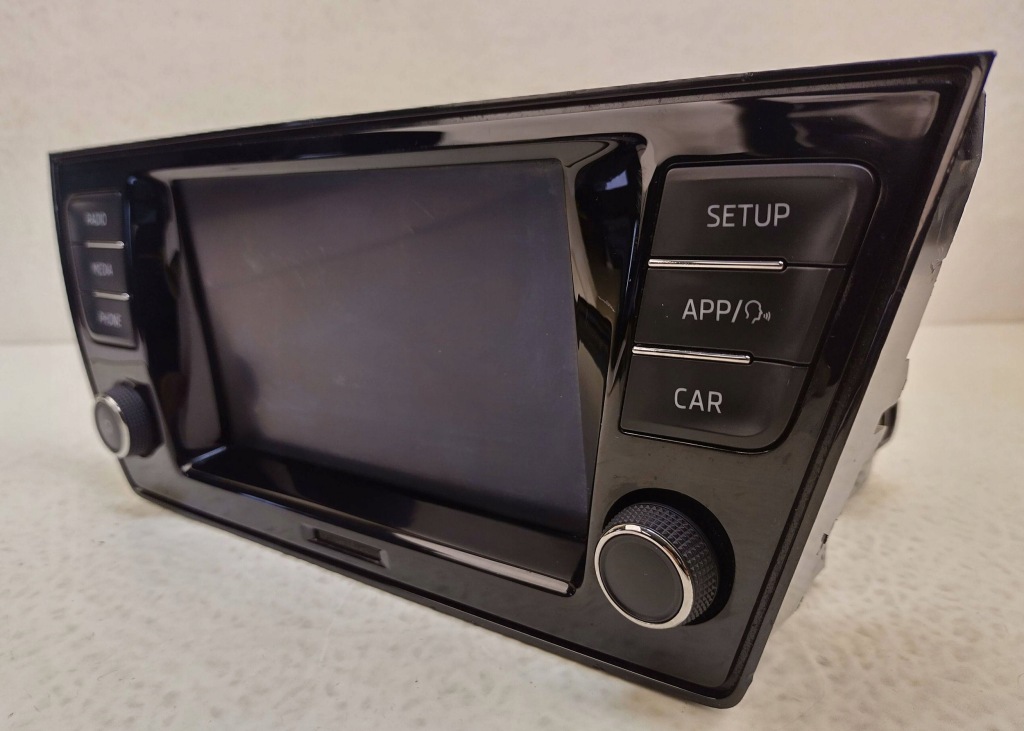 фото №4, Skoda fabia 2 iii lift 18-21 радио дисплей 6v0035871j