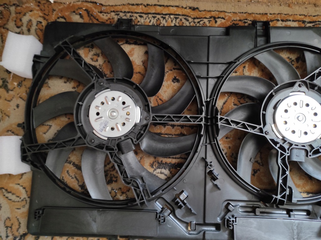 фото №6, Вентилятор з корпус audi a4 b8 2.0 tdi