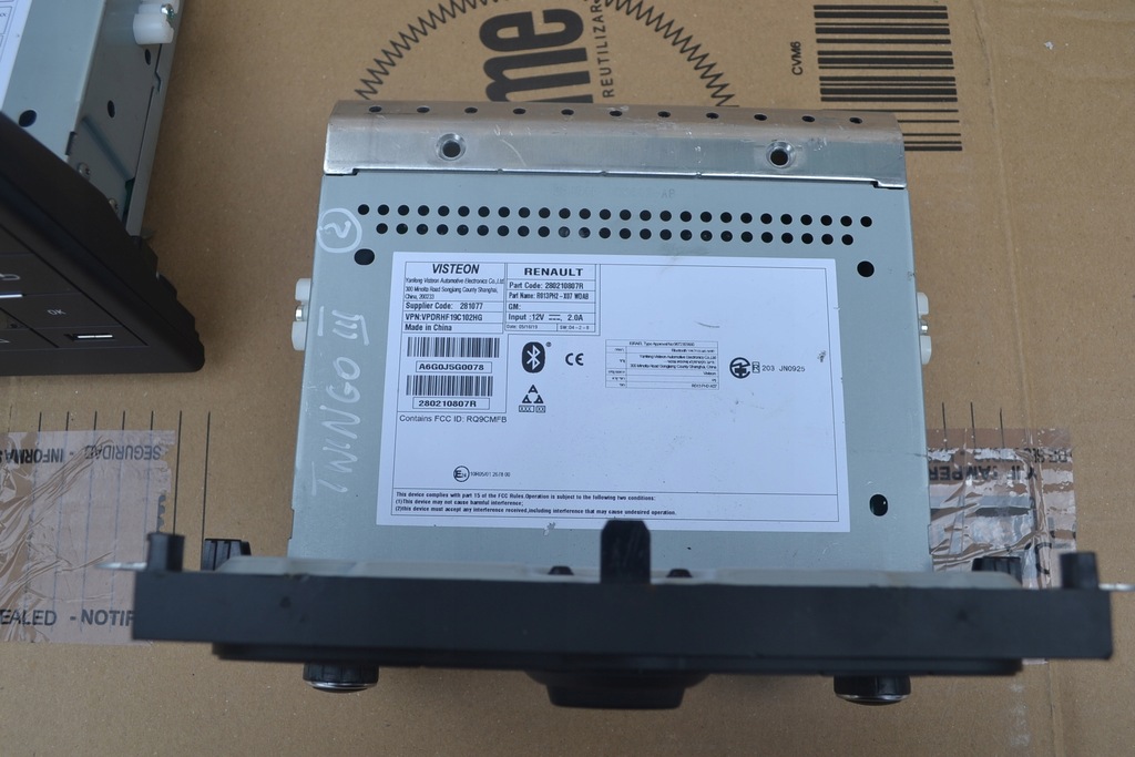 фото №2, 280210807r радіо renault twingo 3 iii