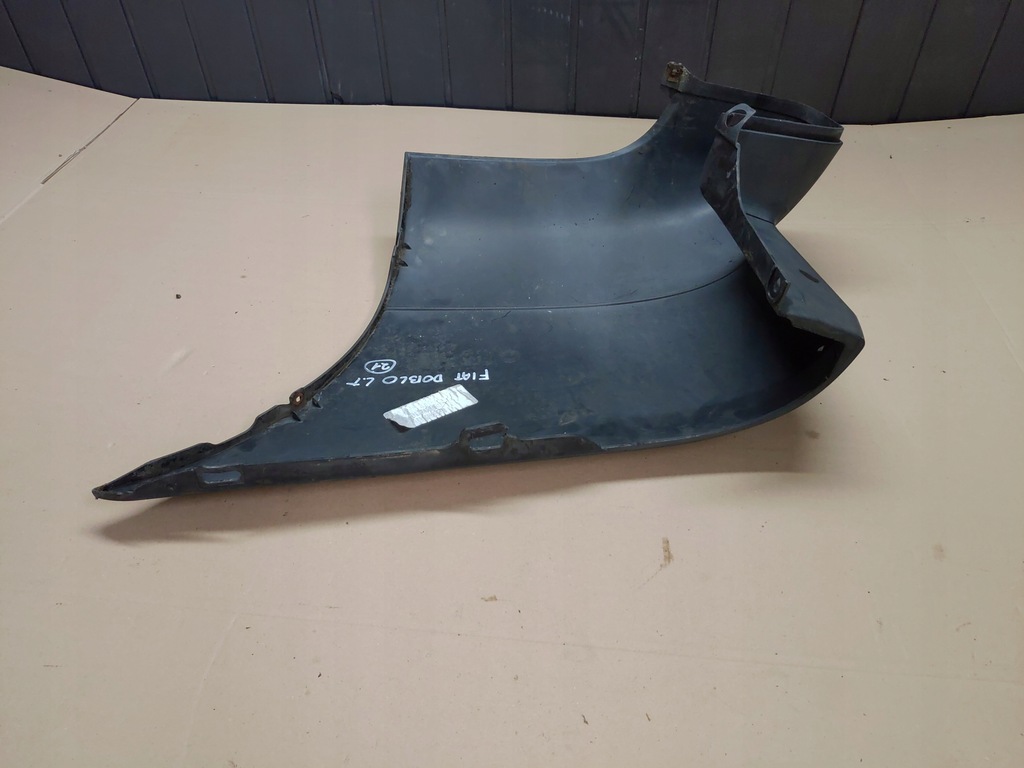 фото №9, Бампер уголок левый задняя fiat doblo i lift 05-10