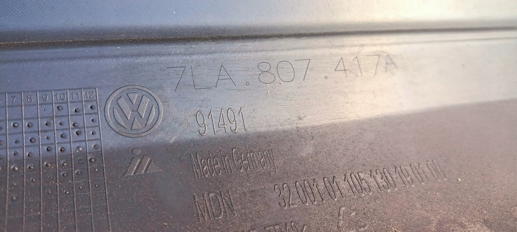 фото №10, Бампер задняя задний vw t6 lift multivan 7l6807417a