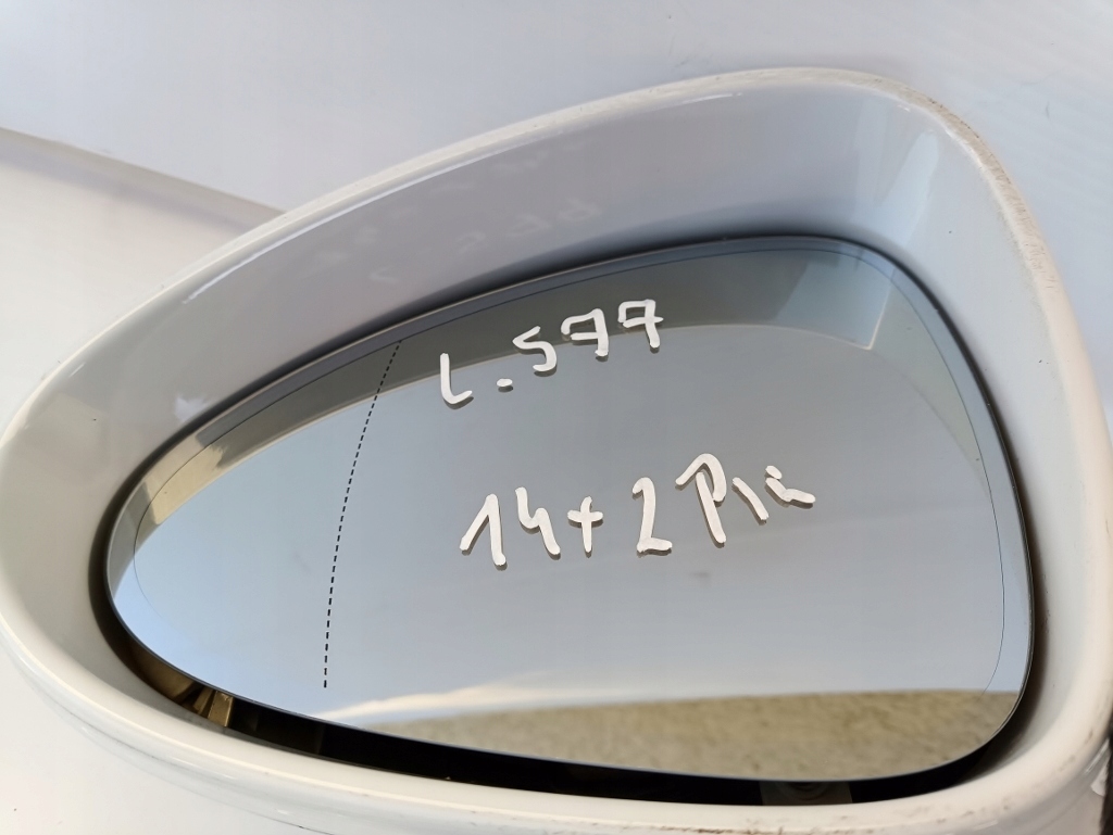 фото №8, Porsche panamera 970 дзеркало ліва 14 + 2 pin асистент