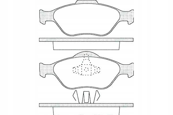 фото №1, Lpr комплект тормозных колодок ham. перед ford ka, street ka
