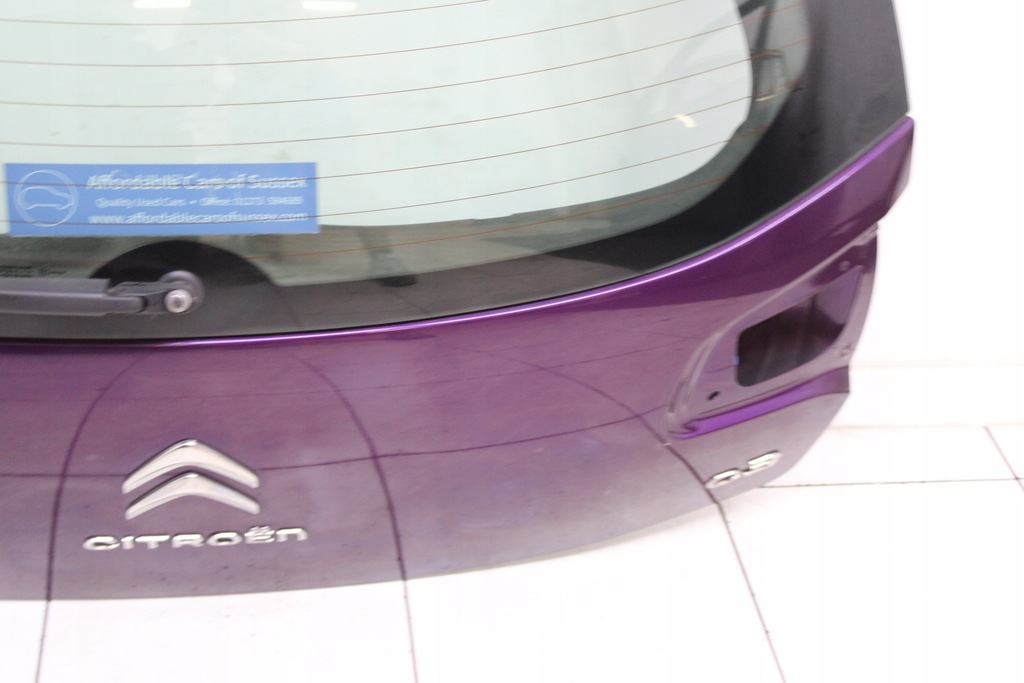 фото №6, Citroen c3 ii 2009r- крышка багажника багажника задняя задняя kdr - код лакокрасочного покрытия