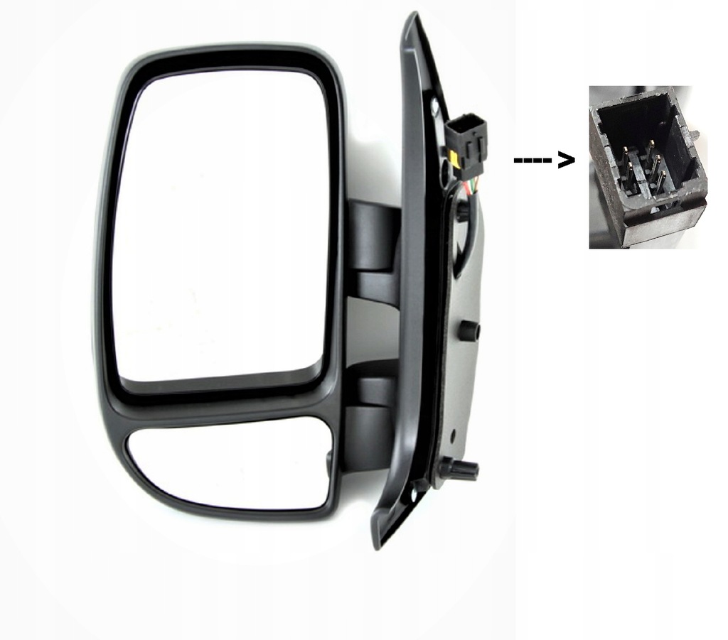 фото №1, Дзеркало електричний ліва nissan interstar 03-10